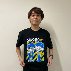 三四郎×MOUNTAIN GRAPHICS Tシャツ BLACK(チケット購入者優先販売)
