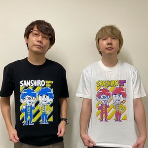 三四郎×MOUNTAIN GRAPHICS Tシャツ WHITE(一般販売) - 三四郎公式グッズショップ