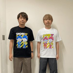 三四郎×MOUNTAIN GRAPHICS Tシャツ WHITE(一般販売) - 三四郎公式グッズショップ